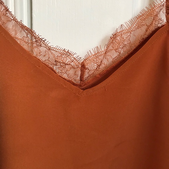 burnt orange camisole - Picture 7 of 8